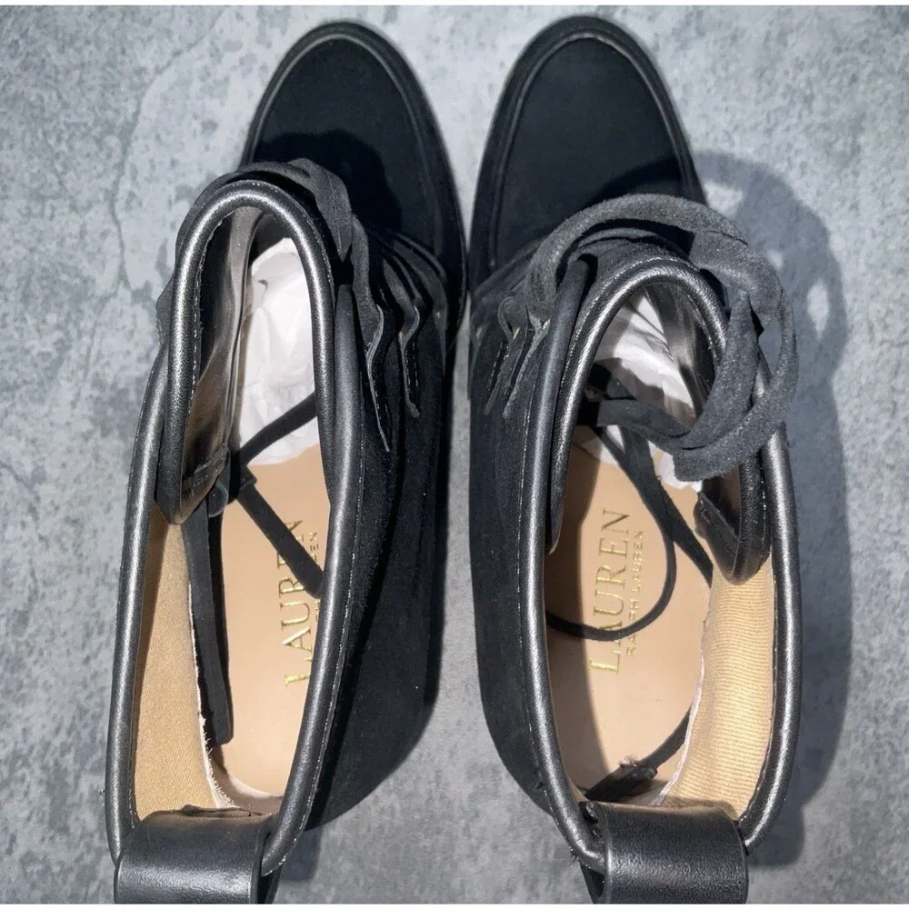 Lauren Ralph Lauren Women’s Mabel Bootie Black Size 9.5 B
